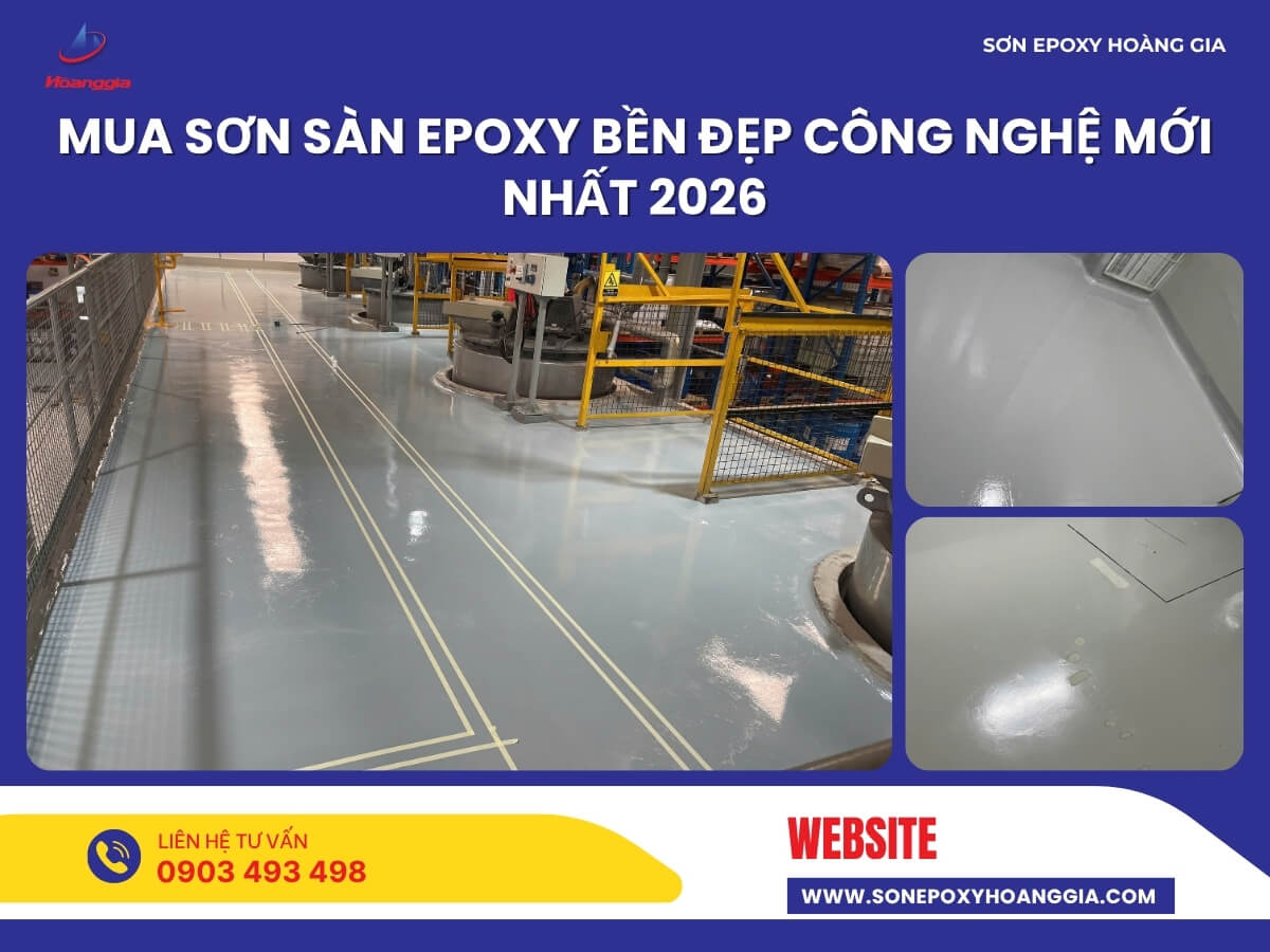 Mua sơn sàn epoxy bền đẹp công nghệ mới nhất 2026